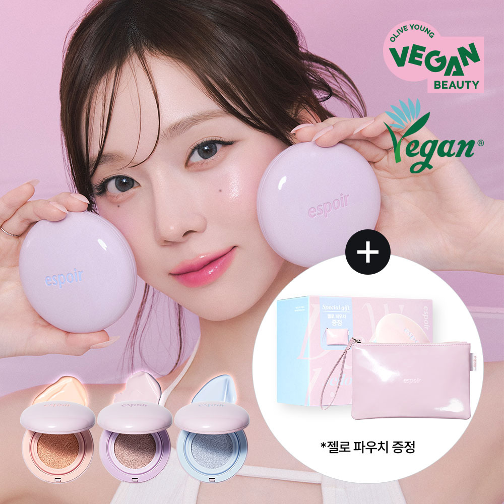 ファンデーション cher espoir Dew Like Jello Tone Up Cushion 15g | OLIVE YOUNG Global