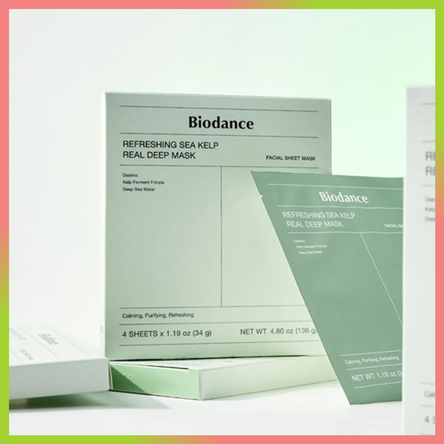 BIODANCE リフレッシングシーケルプリアルディープシートマスク 4枚 | OLIVE YOUNG Global