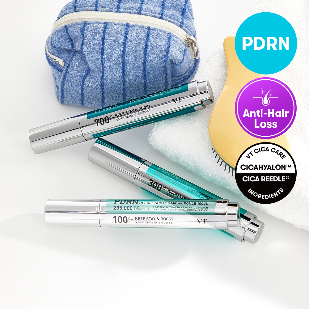 VT PDRNリードルショットヘアアンプル 15ml 3つの選択肢のうちの1つ