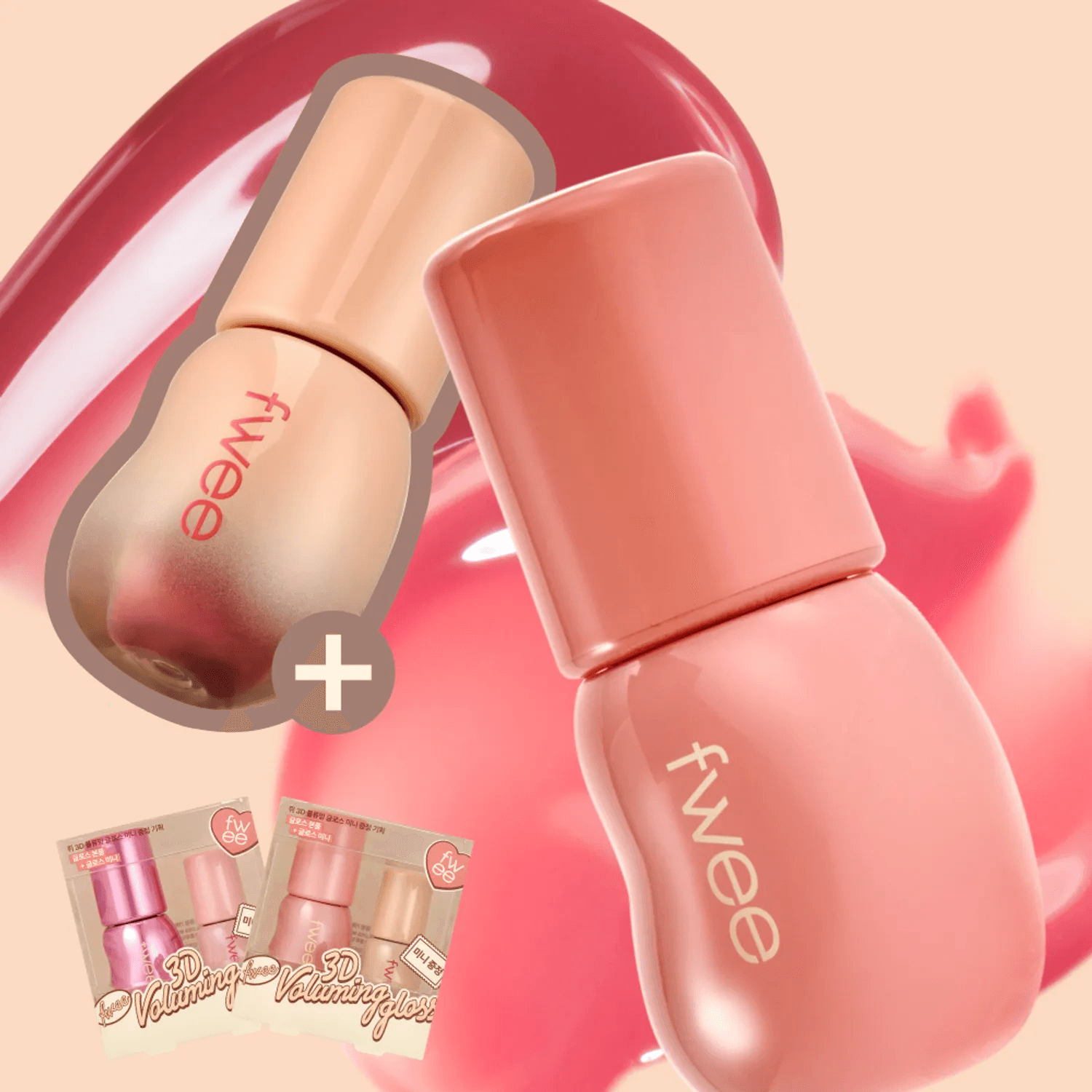 fwee 3D Voluming Gloss 5.3g 17 Colors | OLIVE YOUNG Global