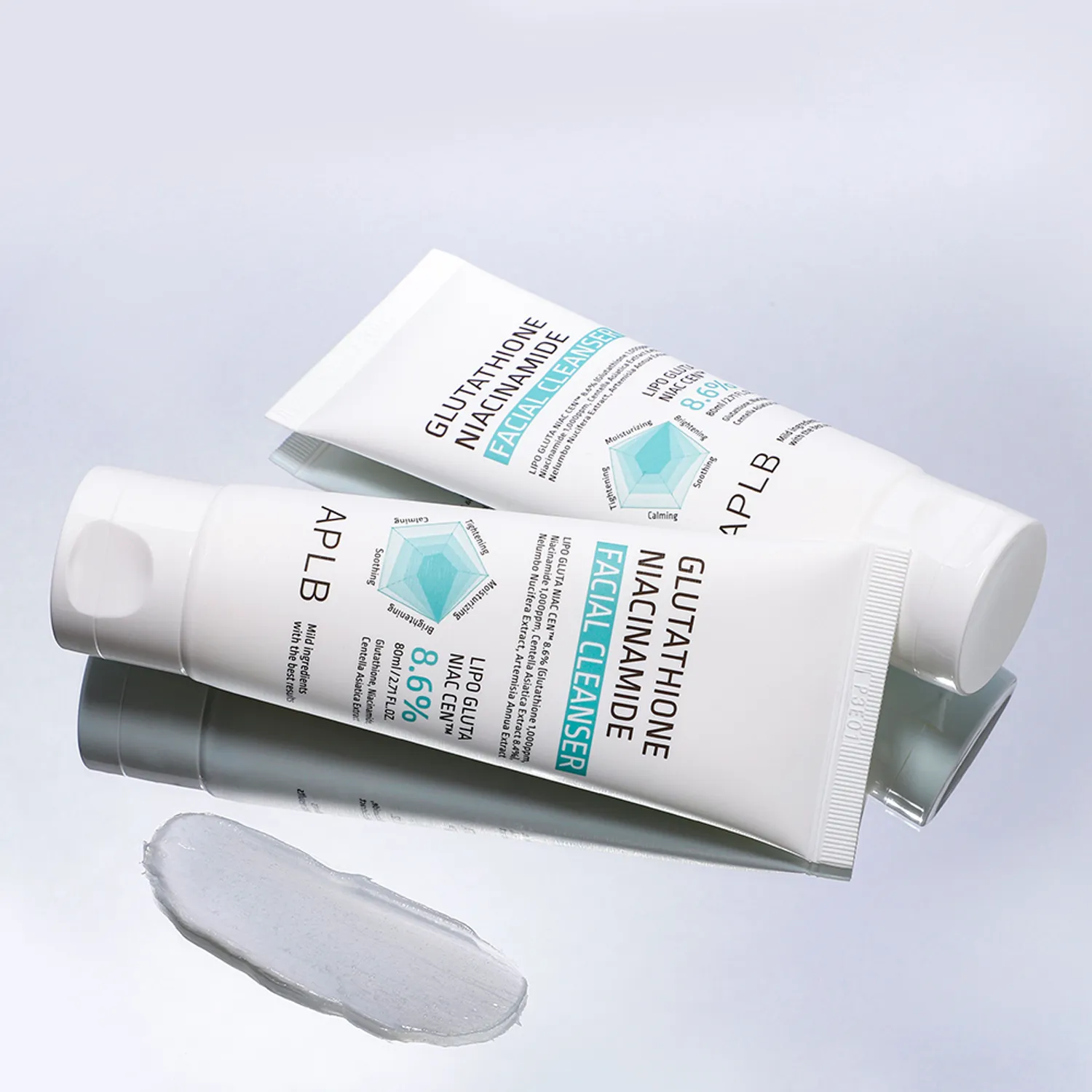 APLB Glutathione Niacinamide Facial Cleanser 80ml | OLIVE YOUNG Global APLB Glutathione Niacinamide Facial Cleanser 80ml | OLIVE YOUNG Global