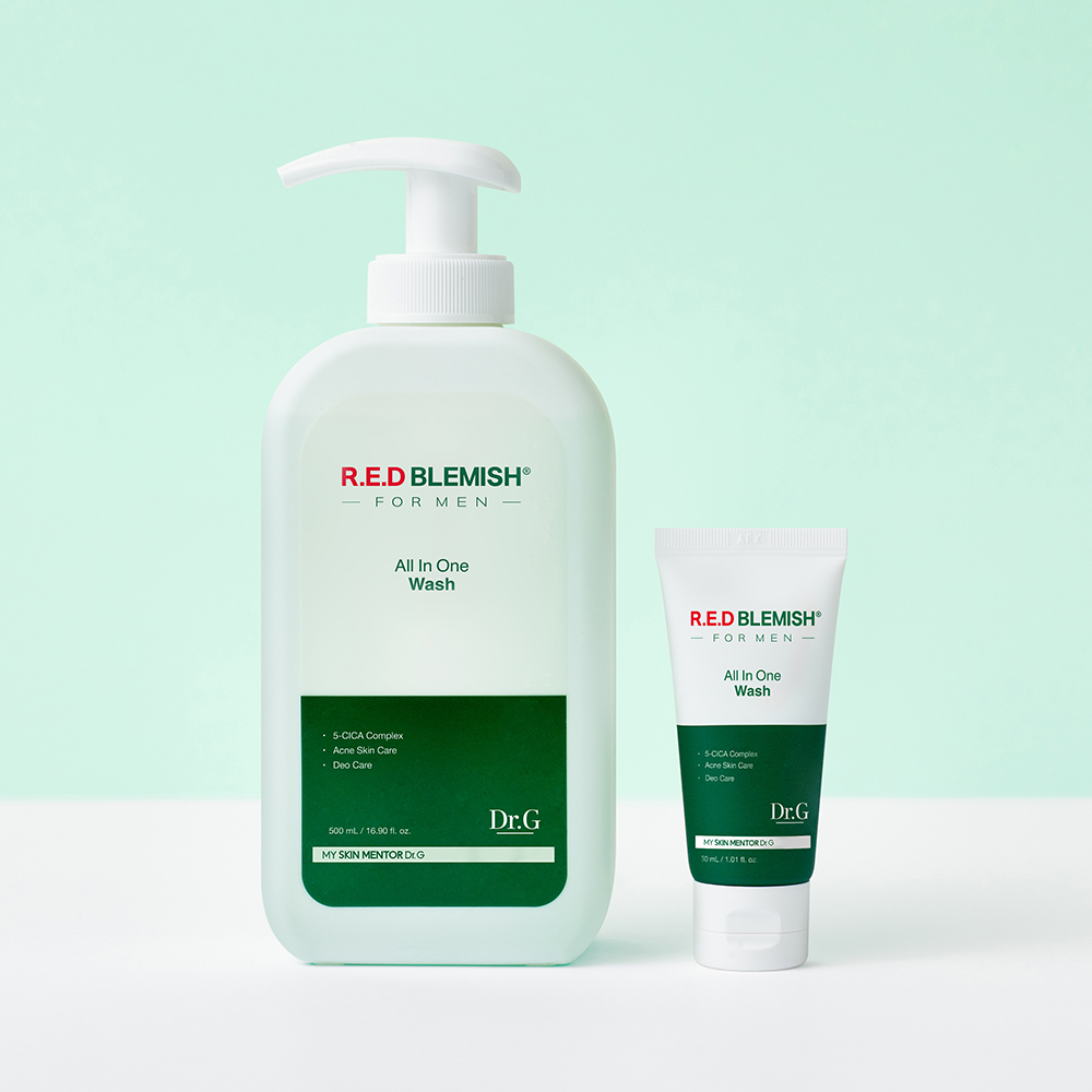 Dr.G Red Blemish For Man All In One Wash 500mL Special Set (+30mL) |