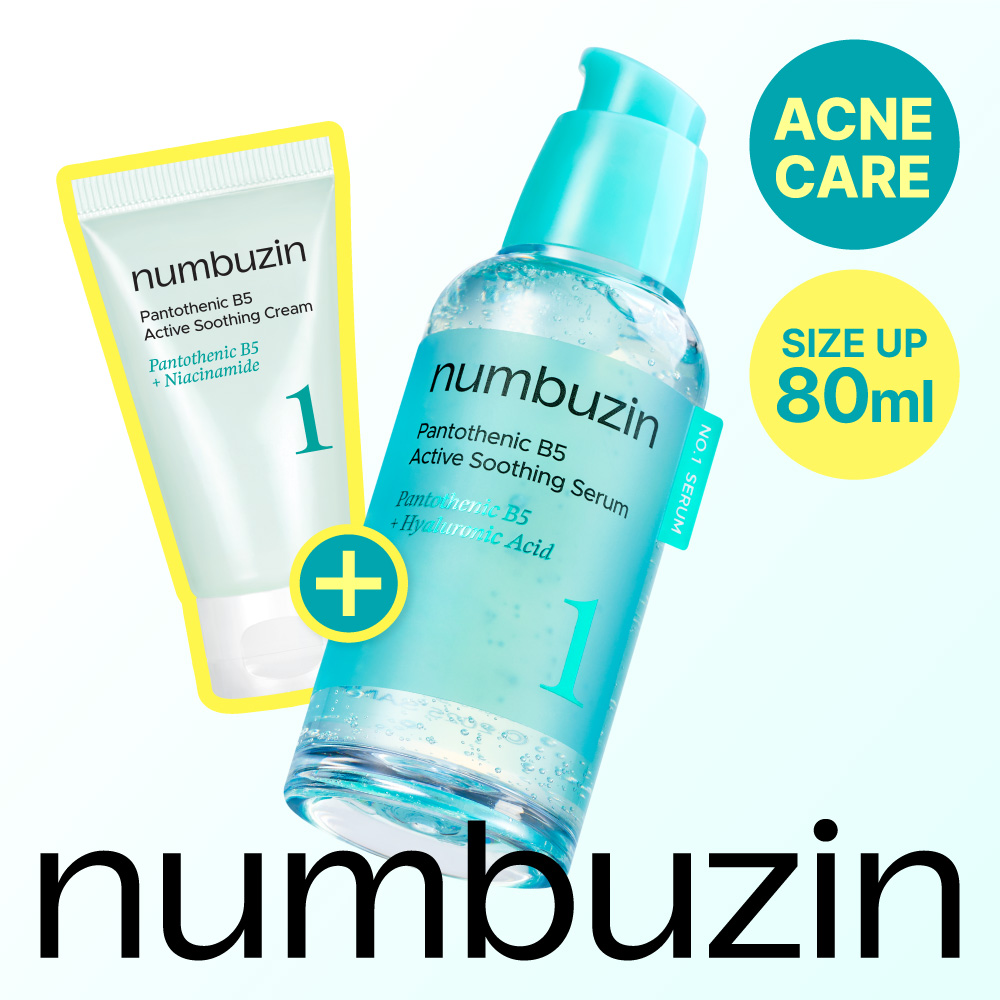 numbuzin 1番パントテン酸スージングセラム 80ml企画(+クリーム 15ml