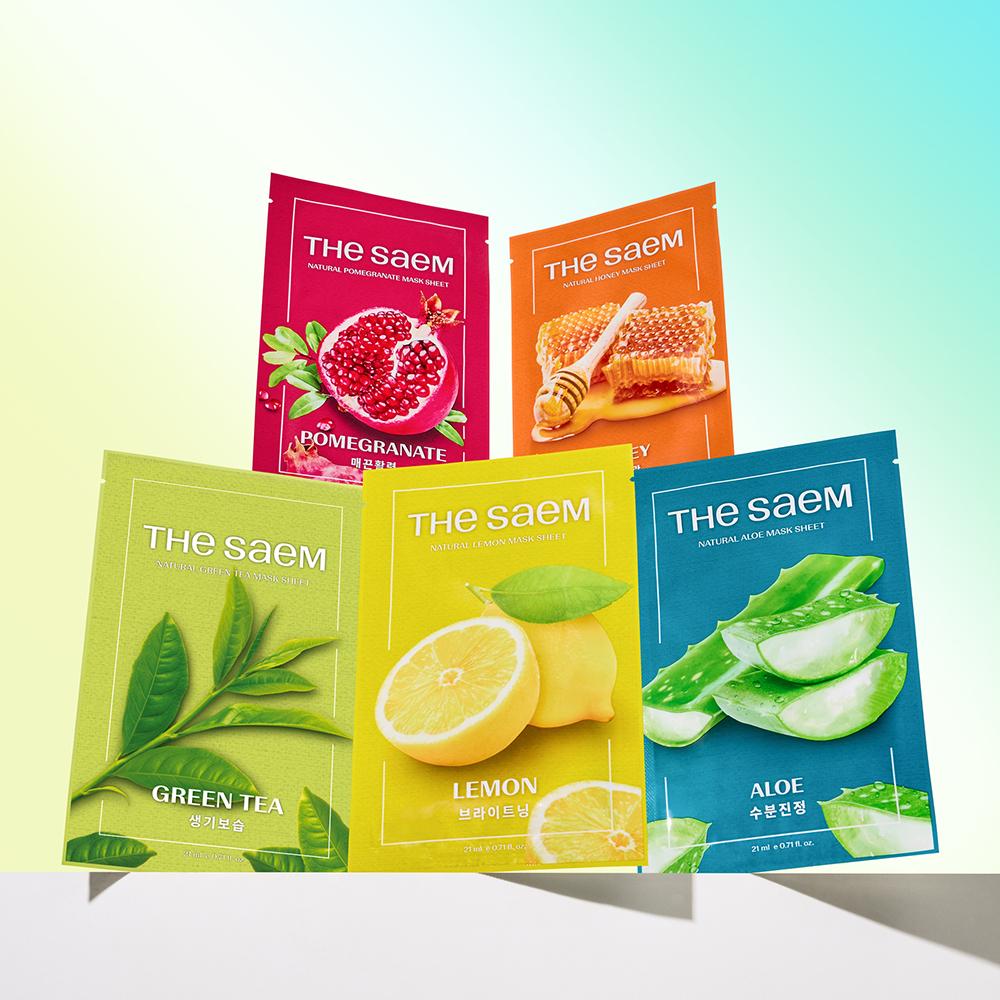 THE SAEM Natural Mask Sheet 1ea (5 Options) | OLIVE YOUNG Global