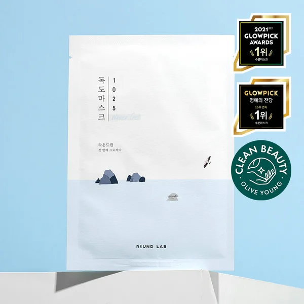 ROUND LAB 1025 Dokdo Moisturizing Water Gel Mask x 1 sheet