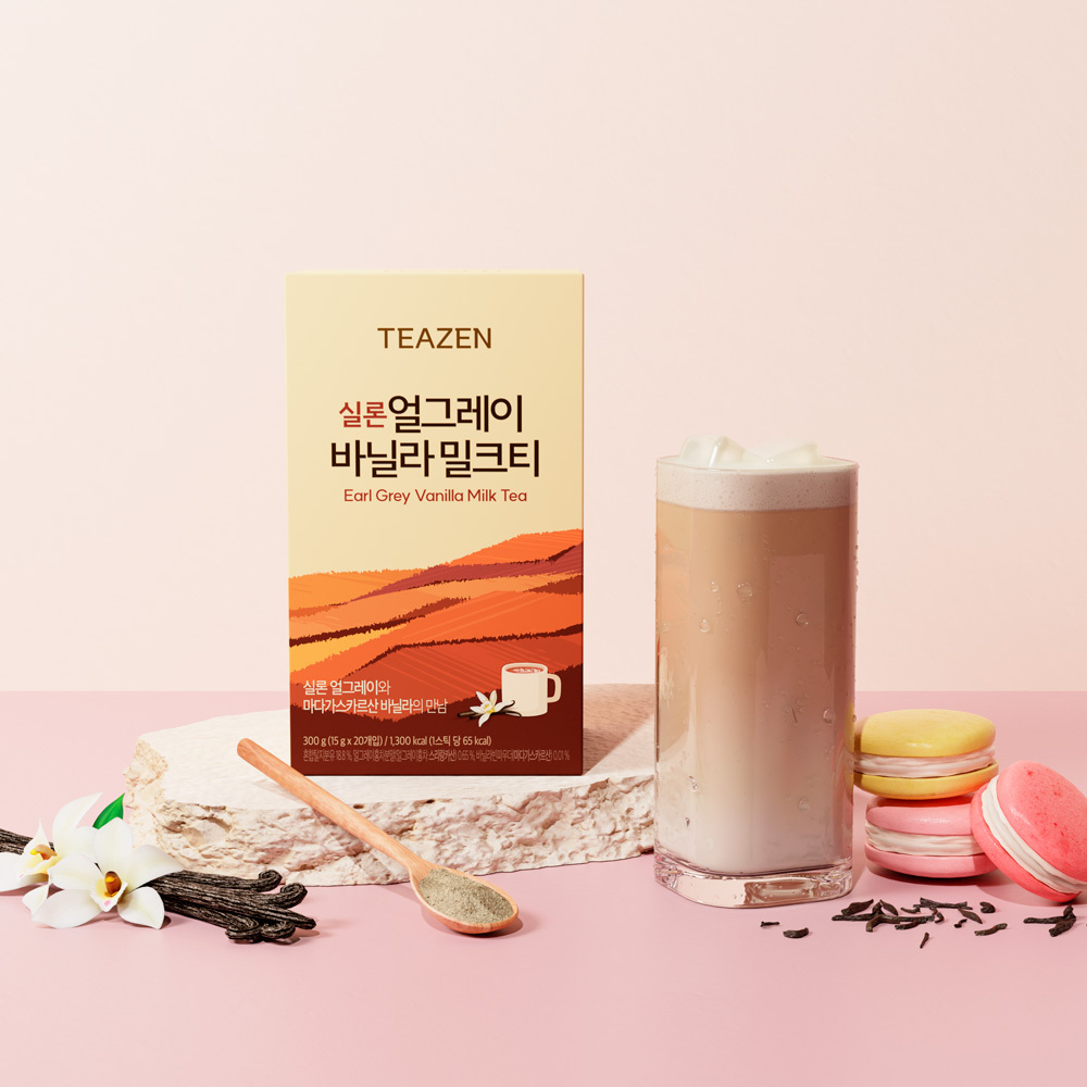 Teazen Earl Grey Vanilla Milk Tea 20T | OLIVE YOUNG Global