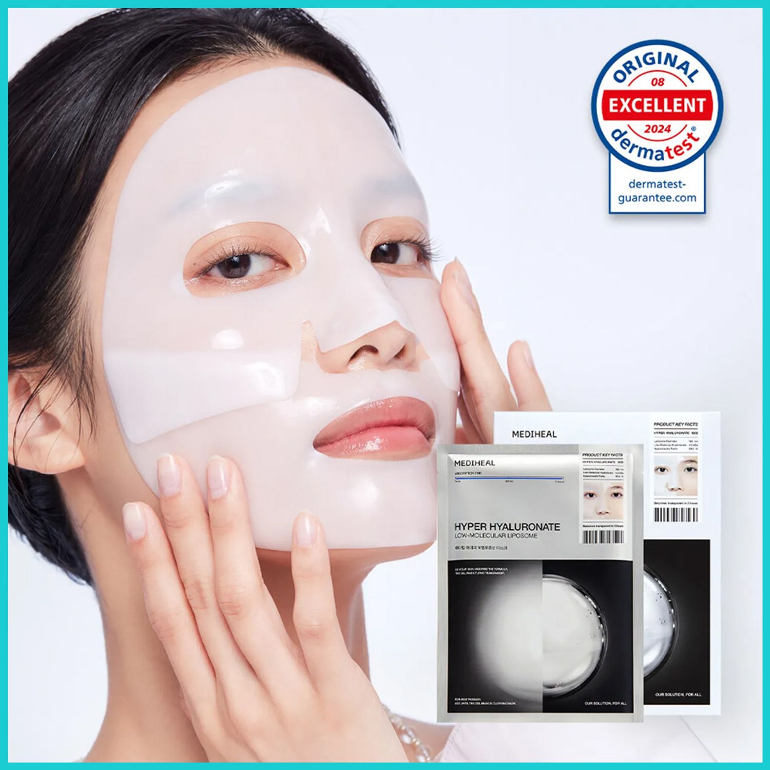 MEDIHEAL Hyper Hyaluronate Mask Sheet 1ea | OLIVE YOUNG Global