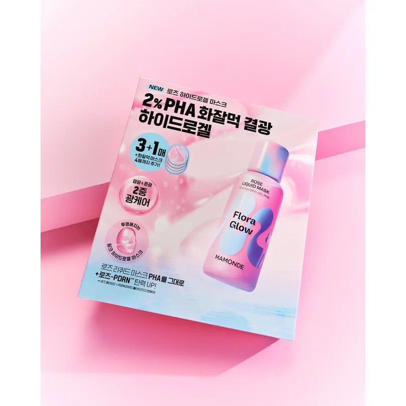 Flora Glow Rose Hydrogel Mask Sheet