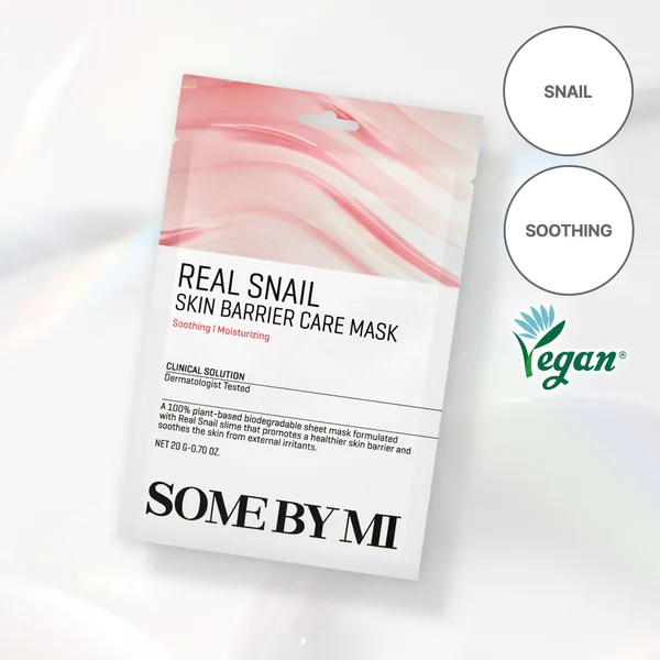 SOME BY MI Real Snail Skin Barrier Care Mask Sheet 1P
