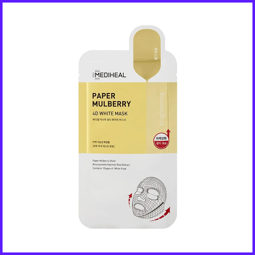 Paper Mulberry 4D White Mask Sheet
