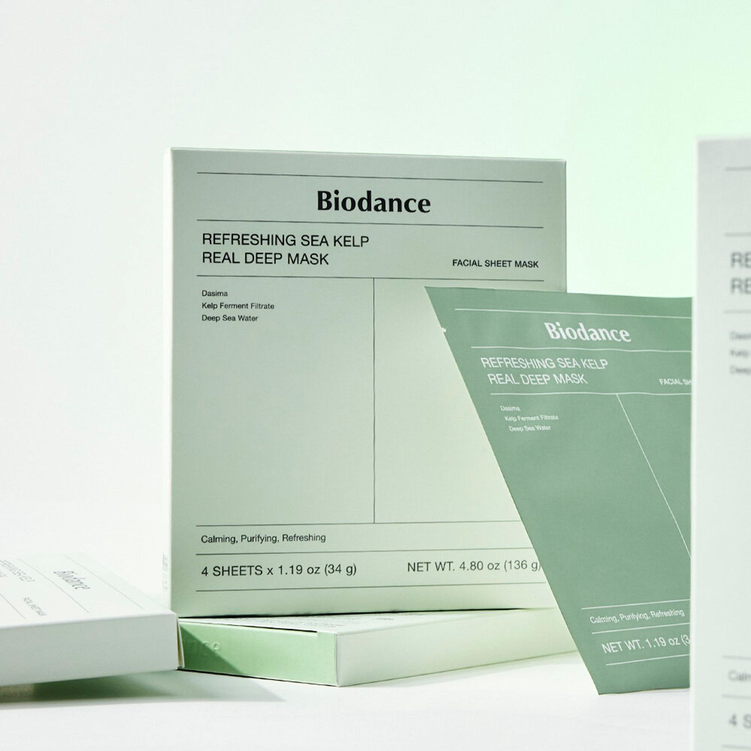 BIODANCE Refreshing Sea Kelp Real Deep Mask Sheet 4ea | OLIVE YOUNG Global
