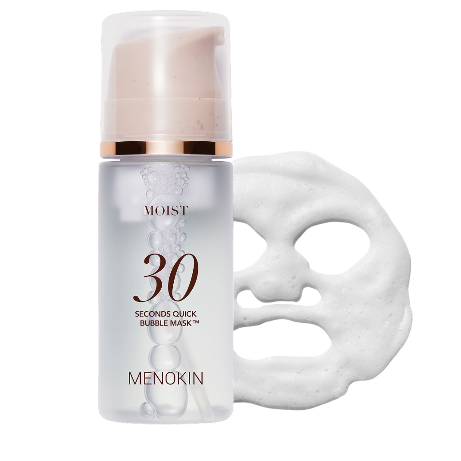 MENOKIN 30セカンズクイックバブルマスク モイスト 95ml | OLIVE YOUNG Global