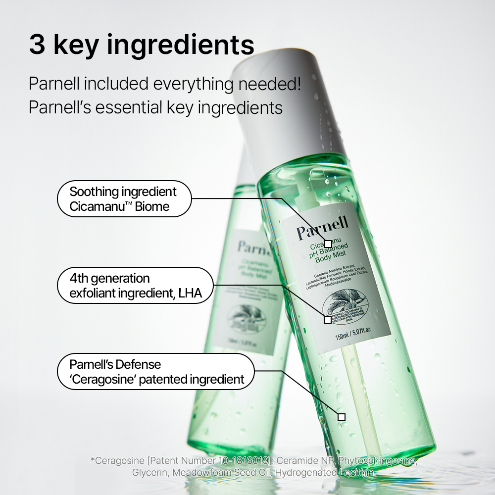 Parnell Cicamanu pH Balanced Body Mist 150mL