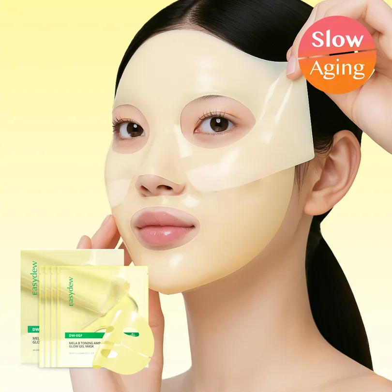 Mela B Toning Ampoule Glow Gel Mask Sheet