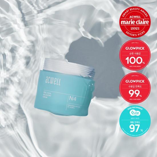 Acwell リアル アクア バランシング クリーム Acwell リアル アクア バランシング クリーム | OLIVE YOUNG Global