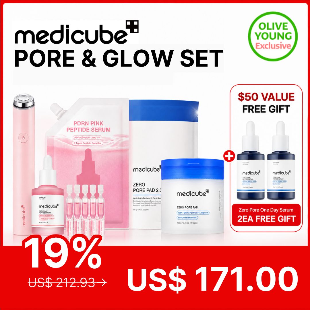 medicube Pore & Glow Set | OLIVE YOUNG Global