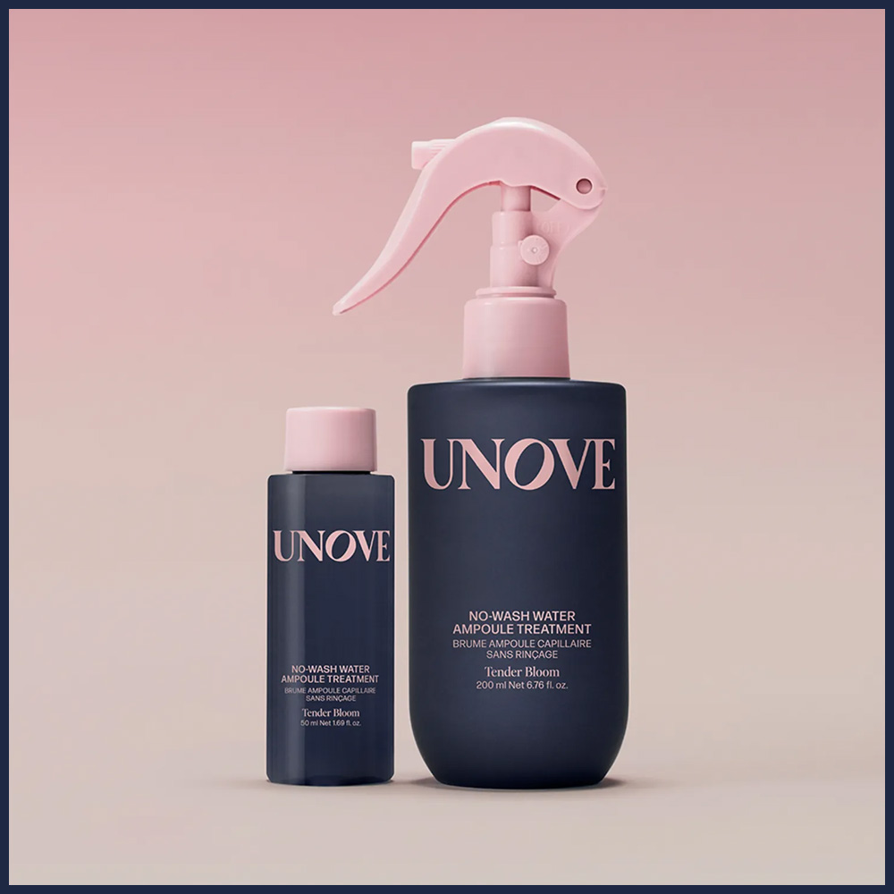 UNOVE No Wash Water Ampoule Treatment 200mL+50mL Special Set