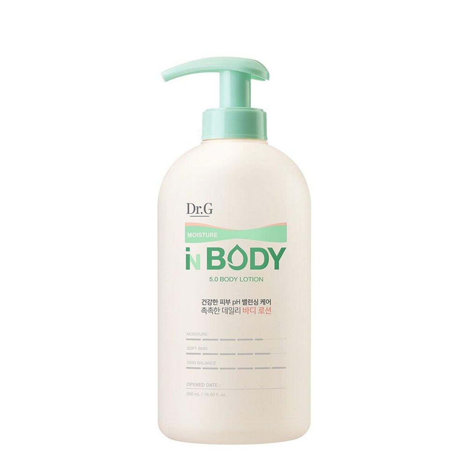 Dr.G Moisture In Body 5.0 Body Lotion 500mL | OLIVE YOUNG Global