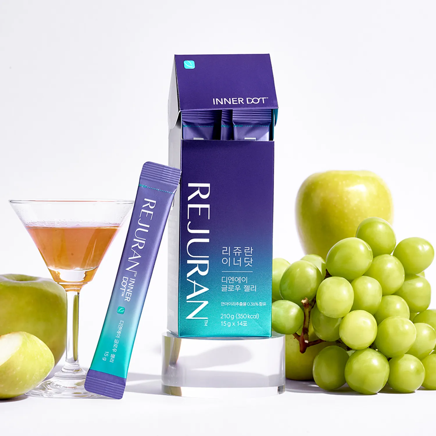 REJURAN Inner Dot DNA Glow Jelly 14 Sticks (14-day supply)