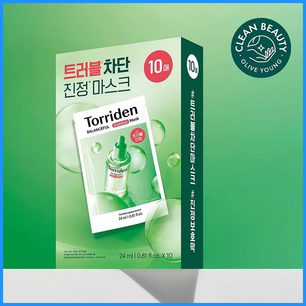 Torriden Balanceful Cica Control Mask Sheet 10ea