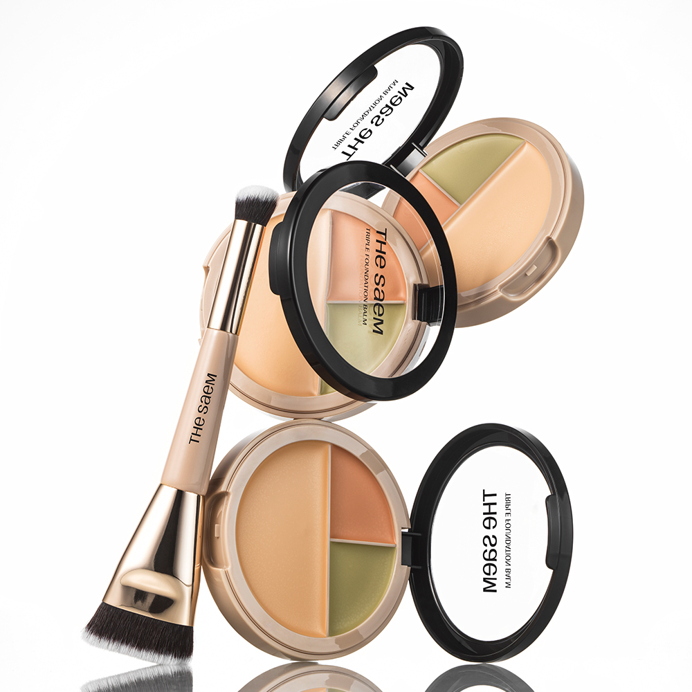 THE SAEM カバーパーフェクショントリプルファンデーショバーム