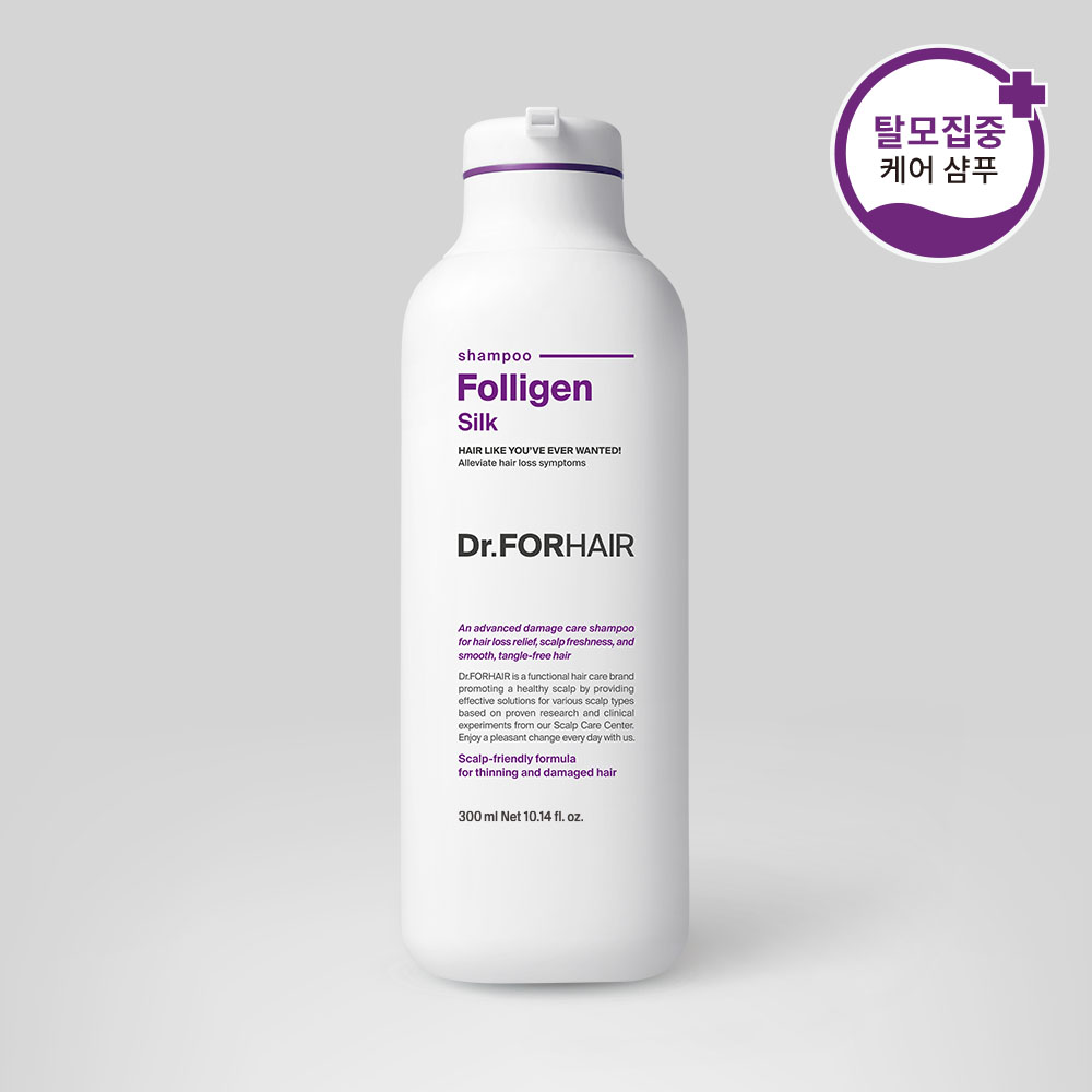 Dr.FORHAIR フォリゲンシルクシャンプー300ml | OLIVE YOUNG Global
