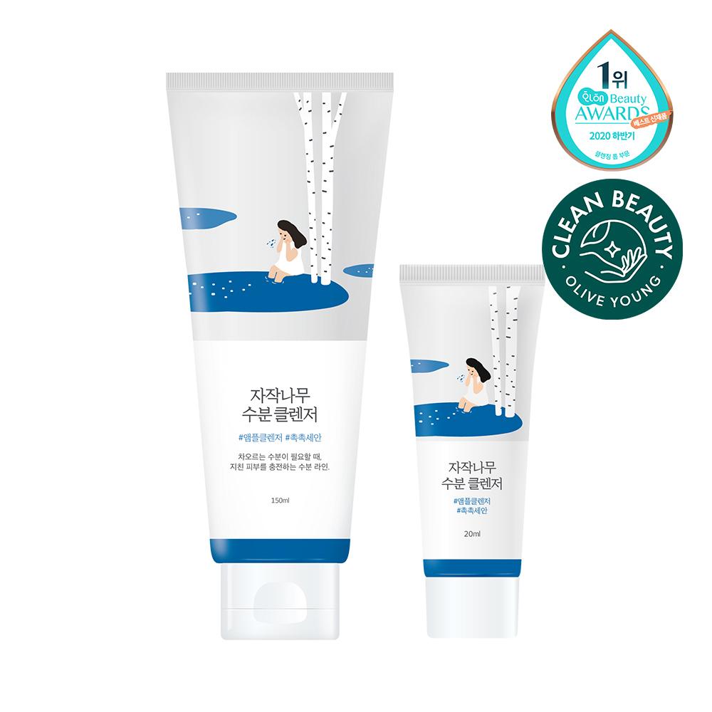 ROUND LAB Birch Juice Moisturizing Cleanser 150ml (+20ml)