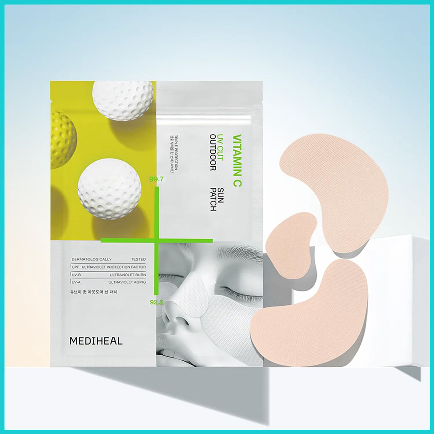 MEDIHEAL UVカットアウトドアサンパッチ[トリプルプロテクション] | OLIVE YOUNG Global