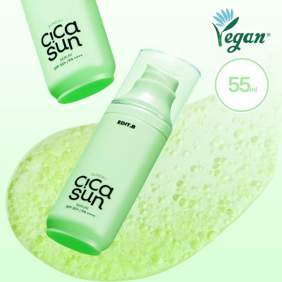 EDIT.B サンデーシカサンセラム 55ml SPF50+ PA++++ | OLIVE YOUNG Global