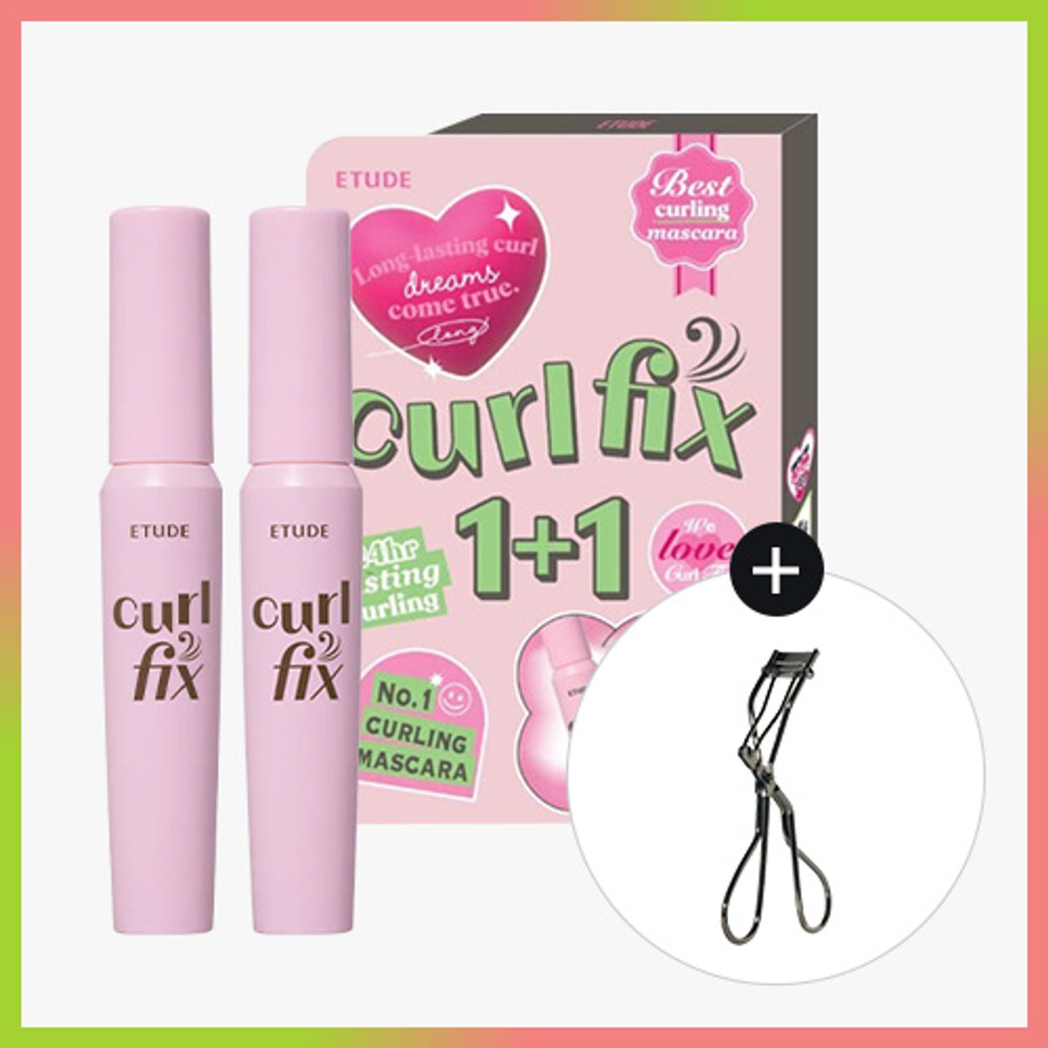 ETUDE Curl Fix Mascara 1+1 SET | OLIVE YOUNG Global