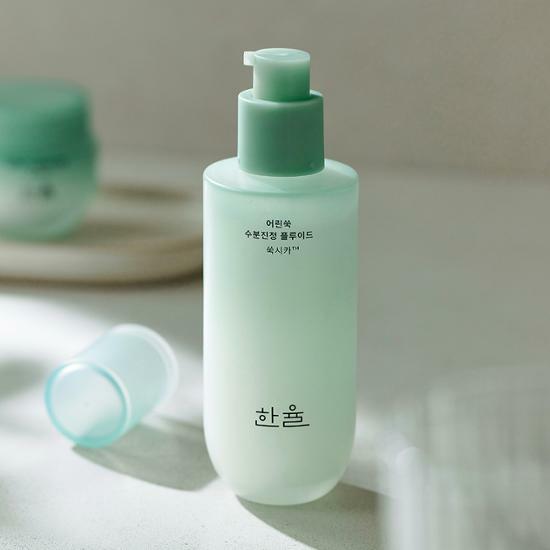 HANYUL 新芽ヨモギ 水分鎮静フルイド125ml | OLIVE YOUNG Global