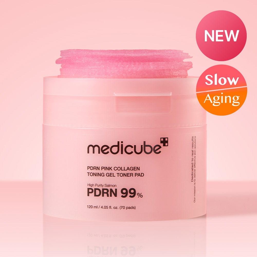 medicube PDRN ピンクコラーゲン トーニングゲル トナーパッド (全4種