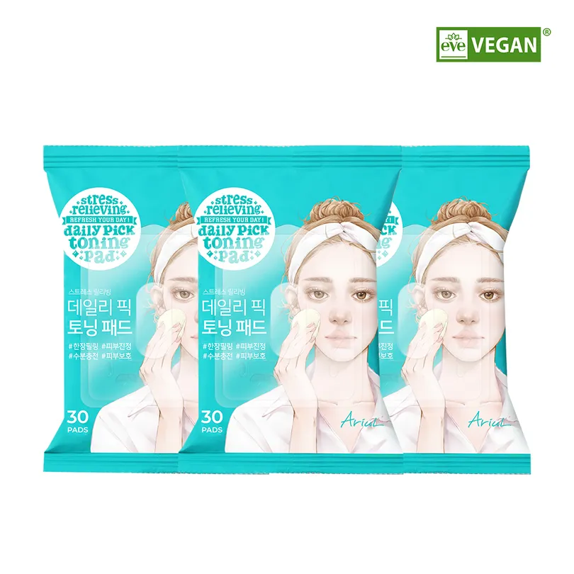 Stress Relieving Daily Pick Toning Pad