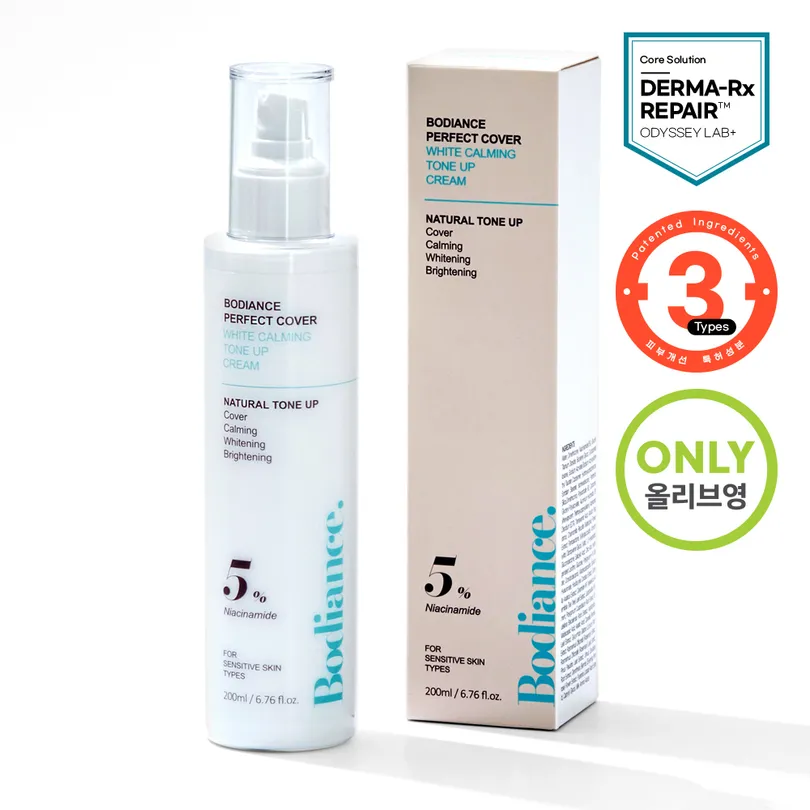 Bodiance Bodiance Perfect Cover White Calming Tone Up Cream 200ml