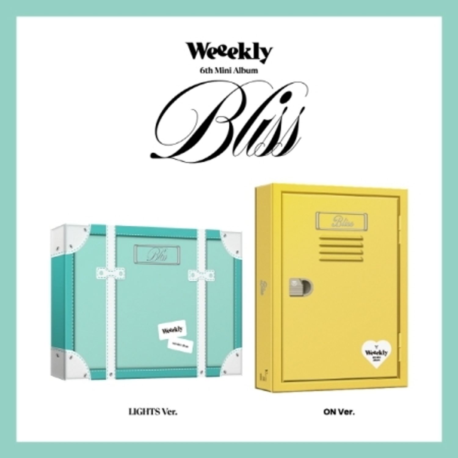 WEEEKLY - 6TH MINI ALBUM [BLISS] | OLIVE YOUNG Global