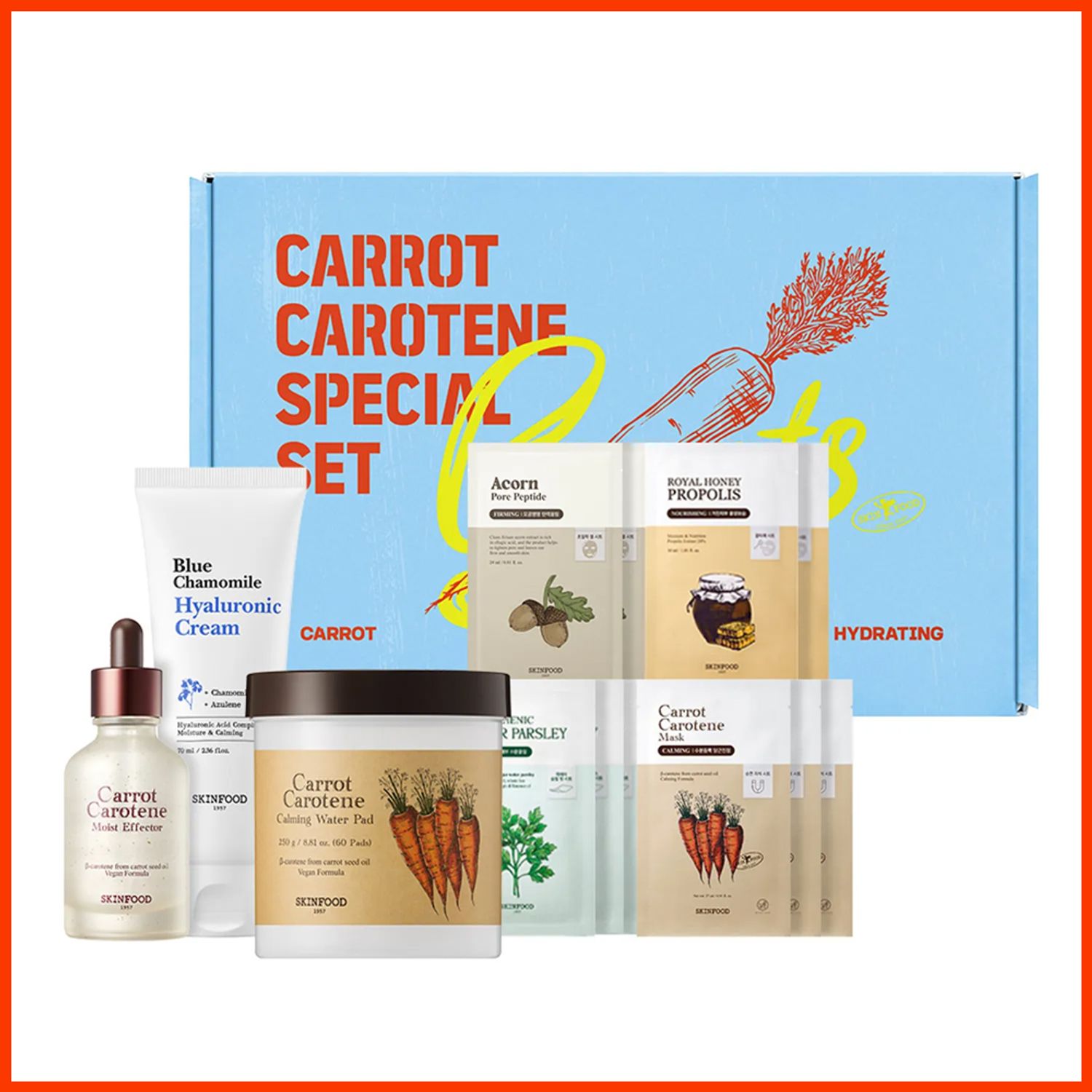 SKINFOOD Carrot Carotene Special Set | OLIVE YOUNG Global