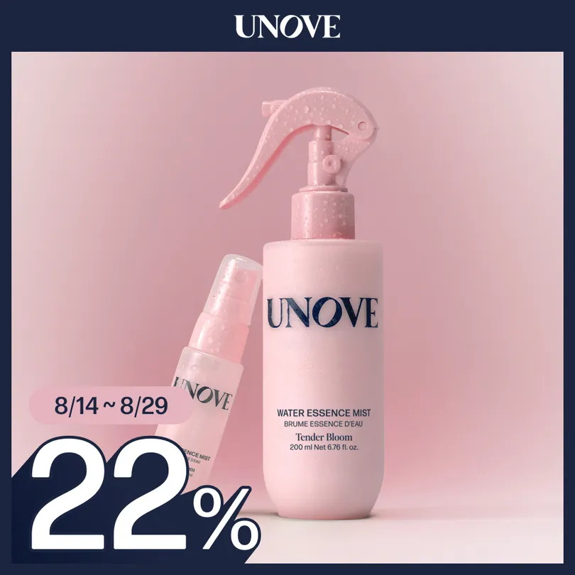 UNOVE 어노브 워터 에센스 미스트 200ml+30ml 증정 기획(뿌리는 에센스)