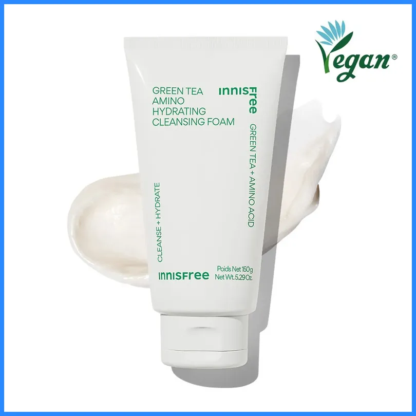 INNISFREE Green Tea Amino Hydrating Cleansing Foam 150g