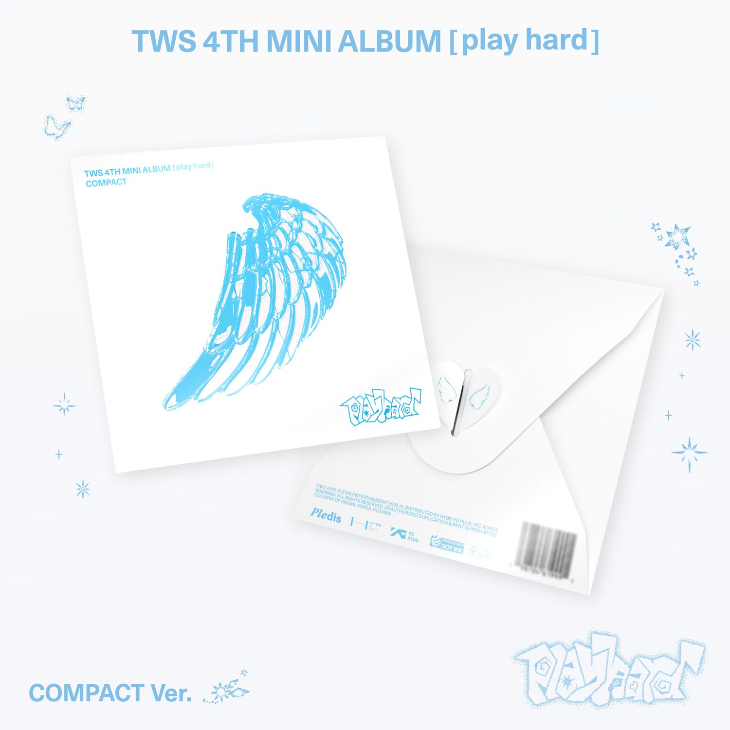 TWS 4th Mini Album 'play hard' (COMPACT Ver.) | OLIVE YOUNG Global