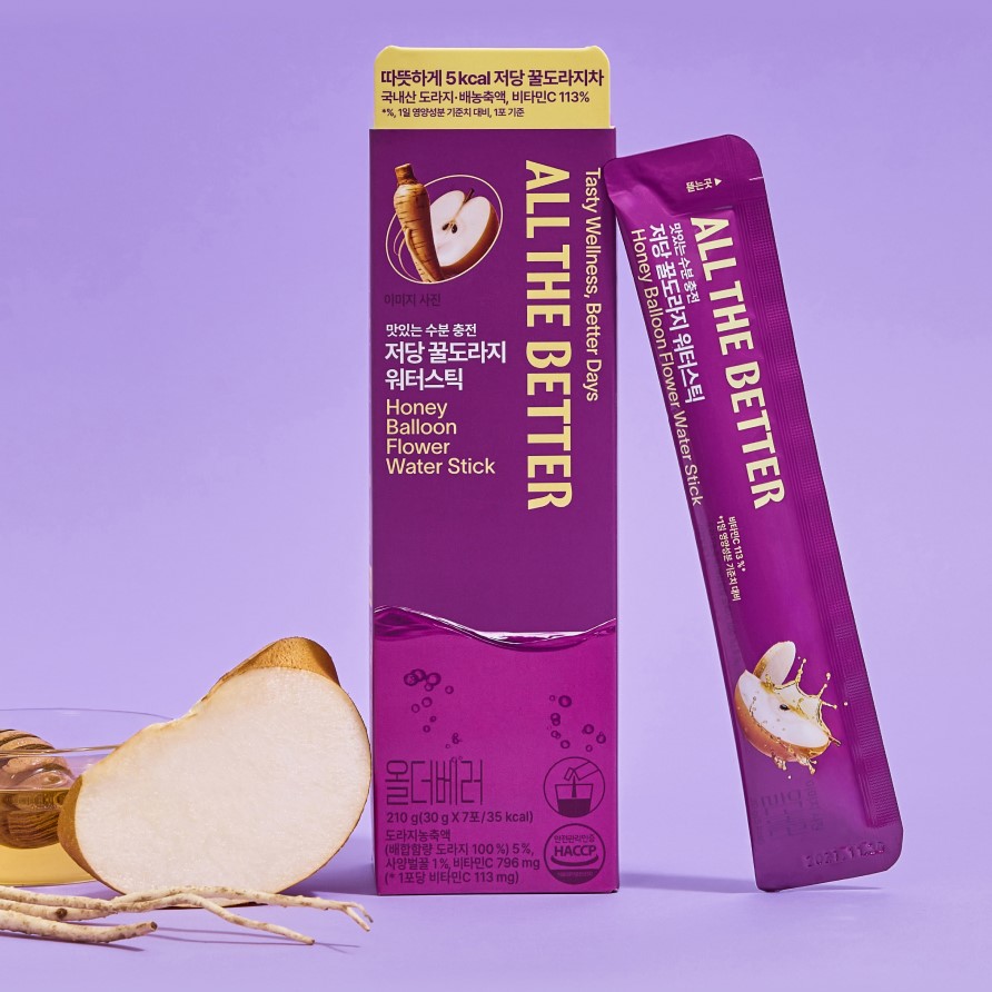 ALL THE BETTER Water Stick #Low Sugar Honey Bellflower Root 7