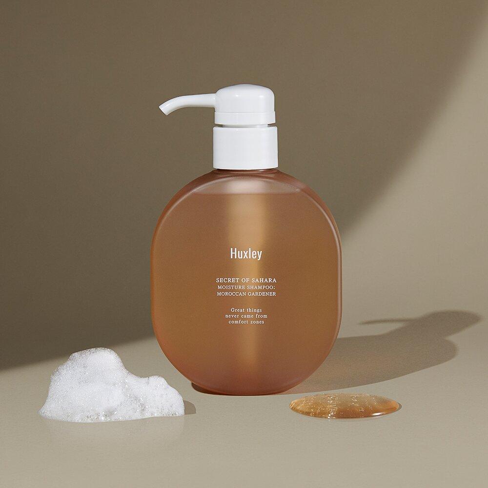 Huxley Moisture Shampoo #Moroccan Gardener 300mL | OLIVE YOUNG Global
