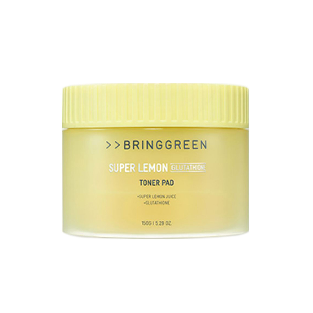 BRING GREEN Super Lemon Glutathione Toner Pad Refill Set(+90EA)