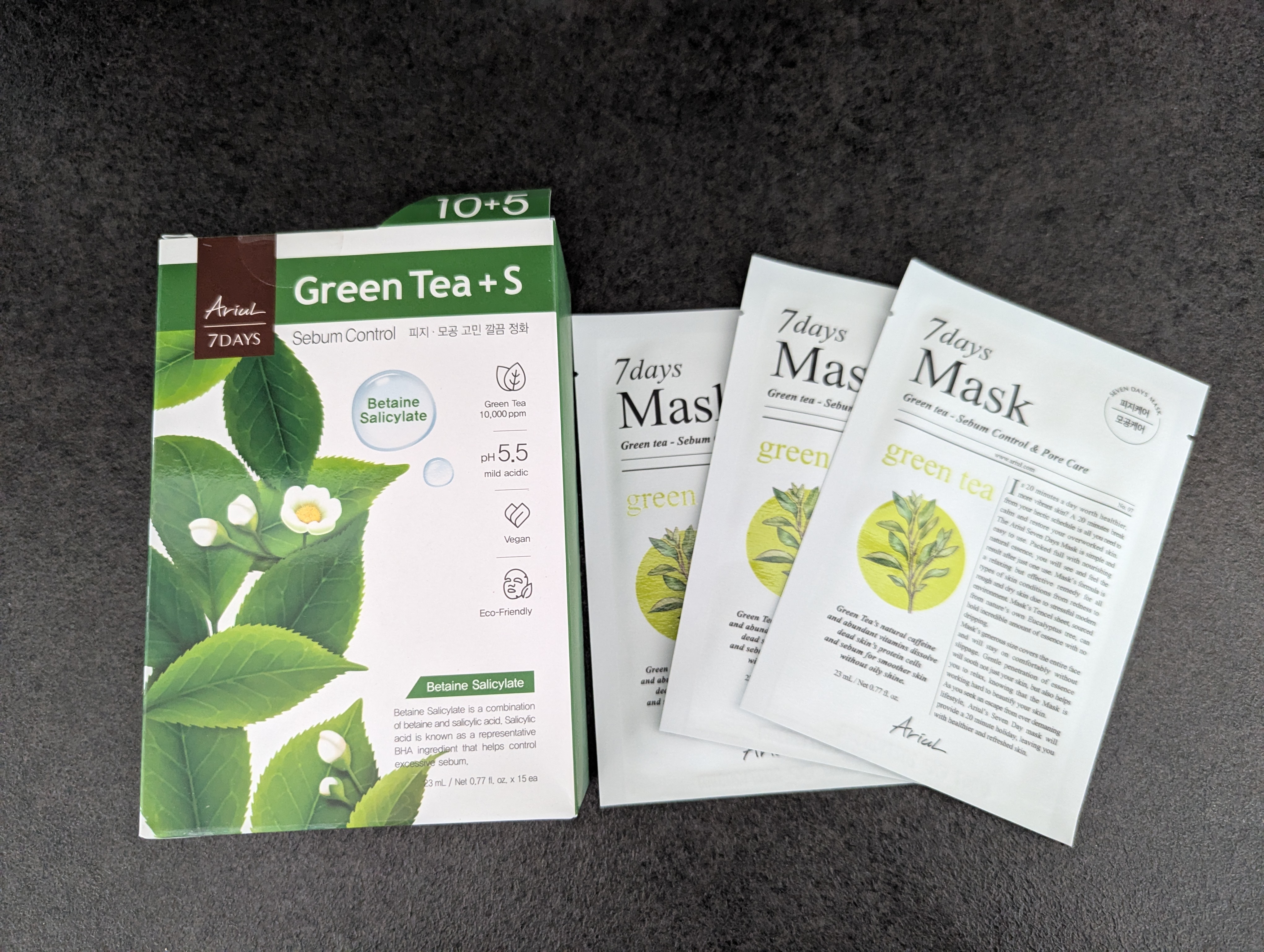 ARIUL セブンデーズ マスクパック 緑茶 | OLIVE YOUNG Global