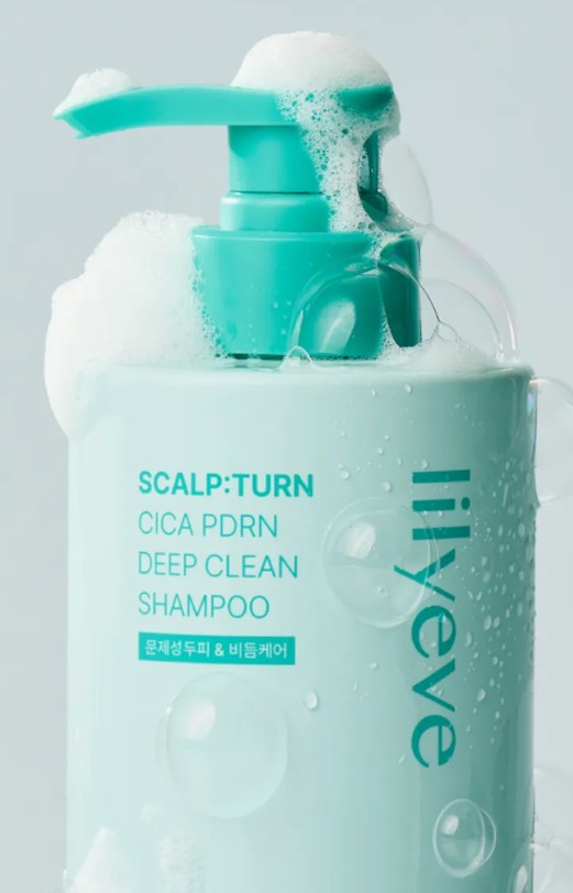 lilyeve スカルプターン シカPDRN ディープクリーンシャンプー 500ml