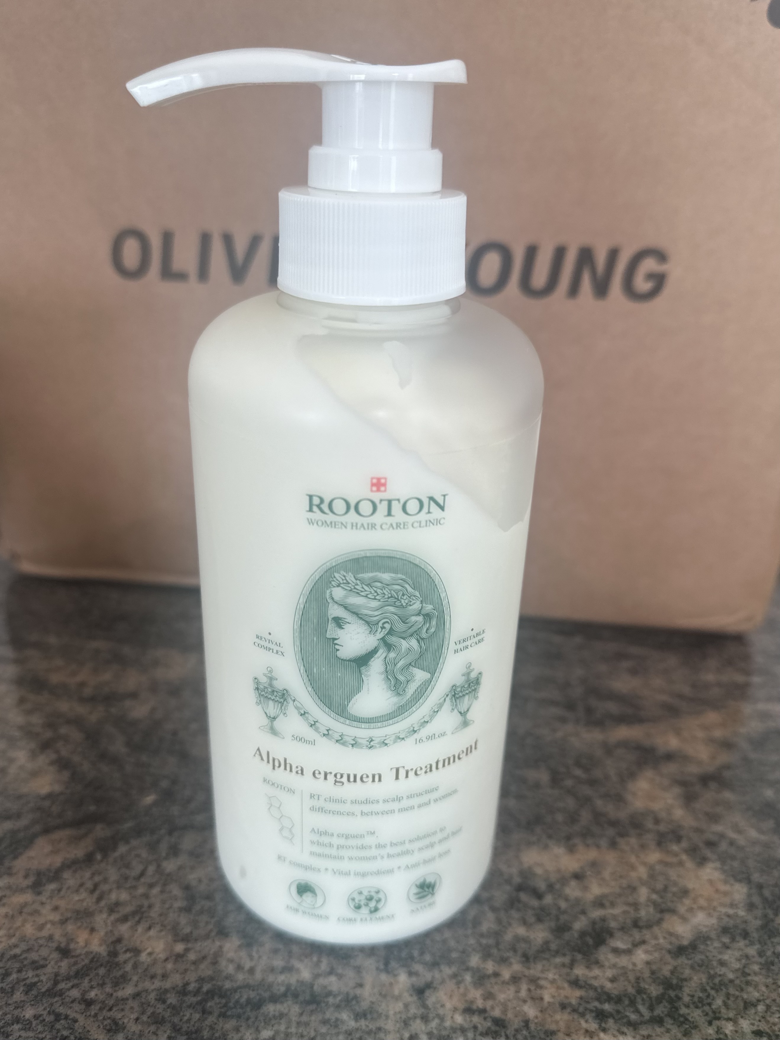 ROOTON アルファエルゲントリートメント 500ml | OLIVE YOUNG Global