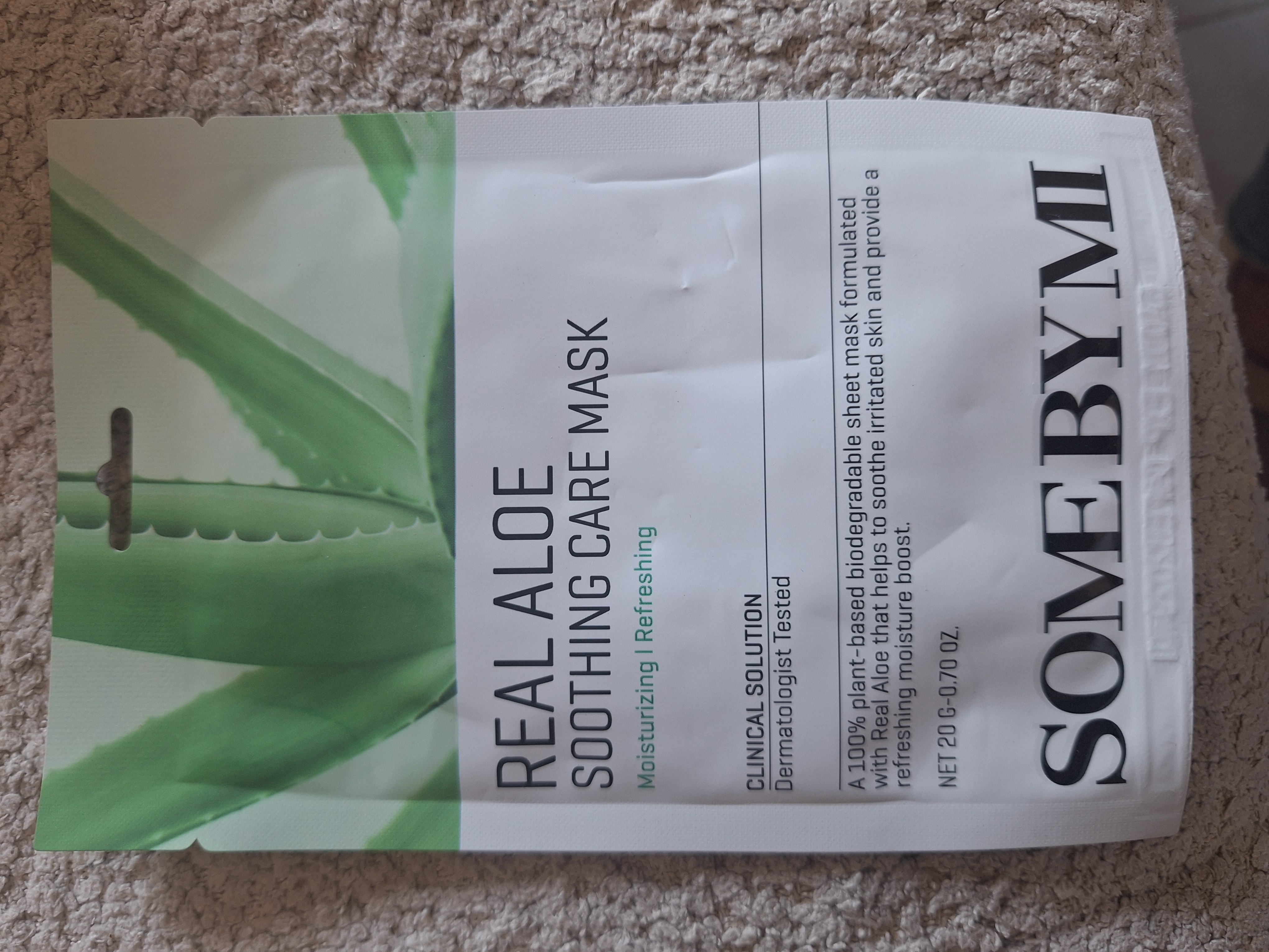 SOME BY MI Real Aloe Soothing Care Mask Sheet 1P | OLIVE YOUNG Global