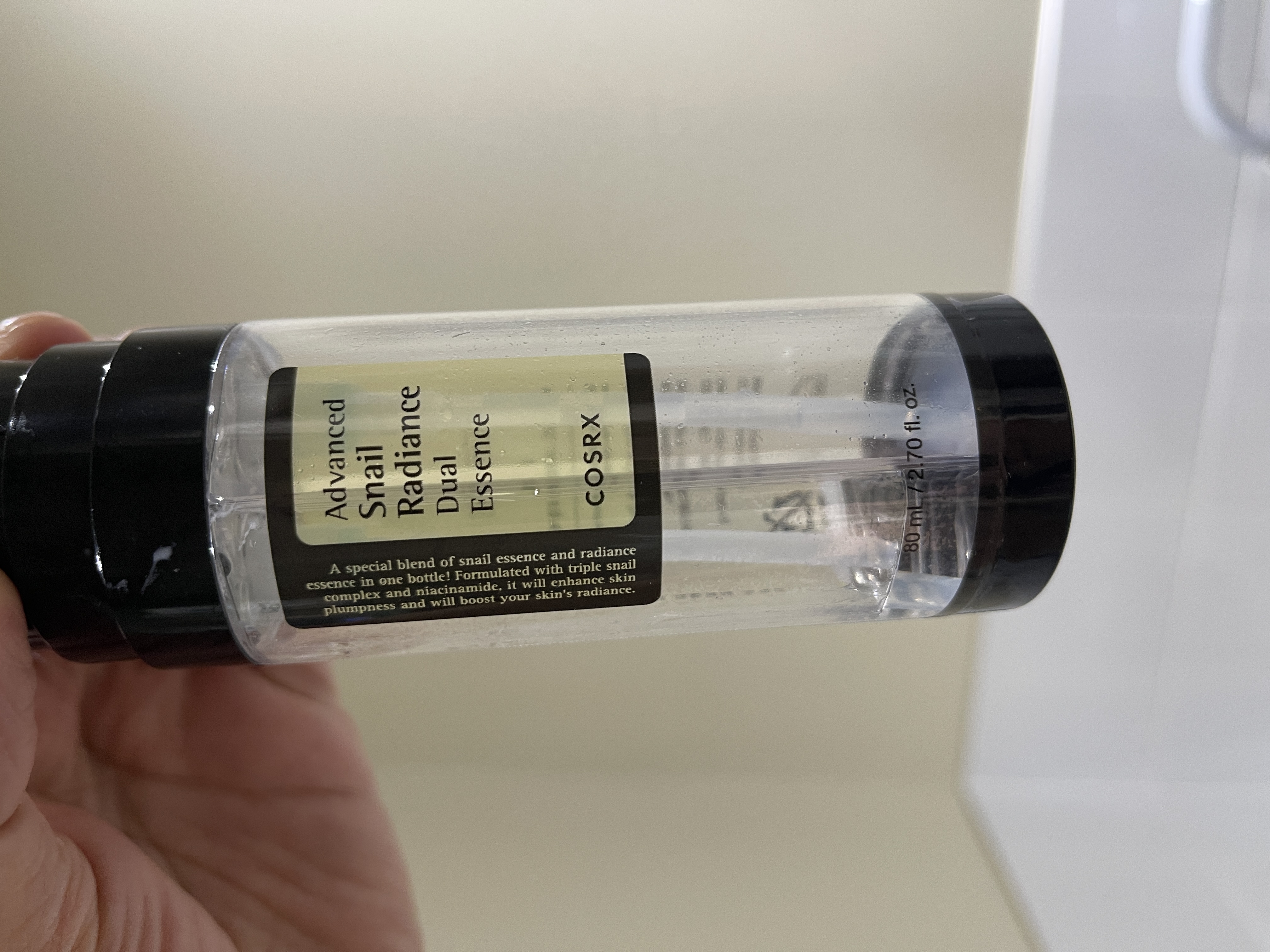 COSRX アドバンスドスネイルラディアンスデュアルエッセンス 80ml
