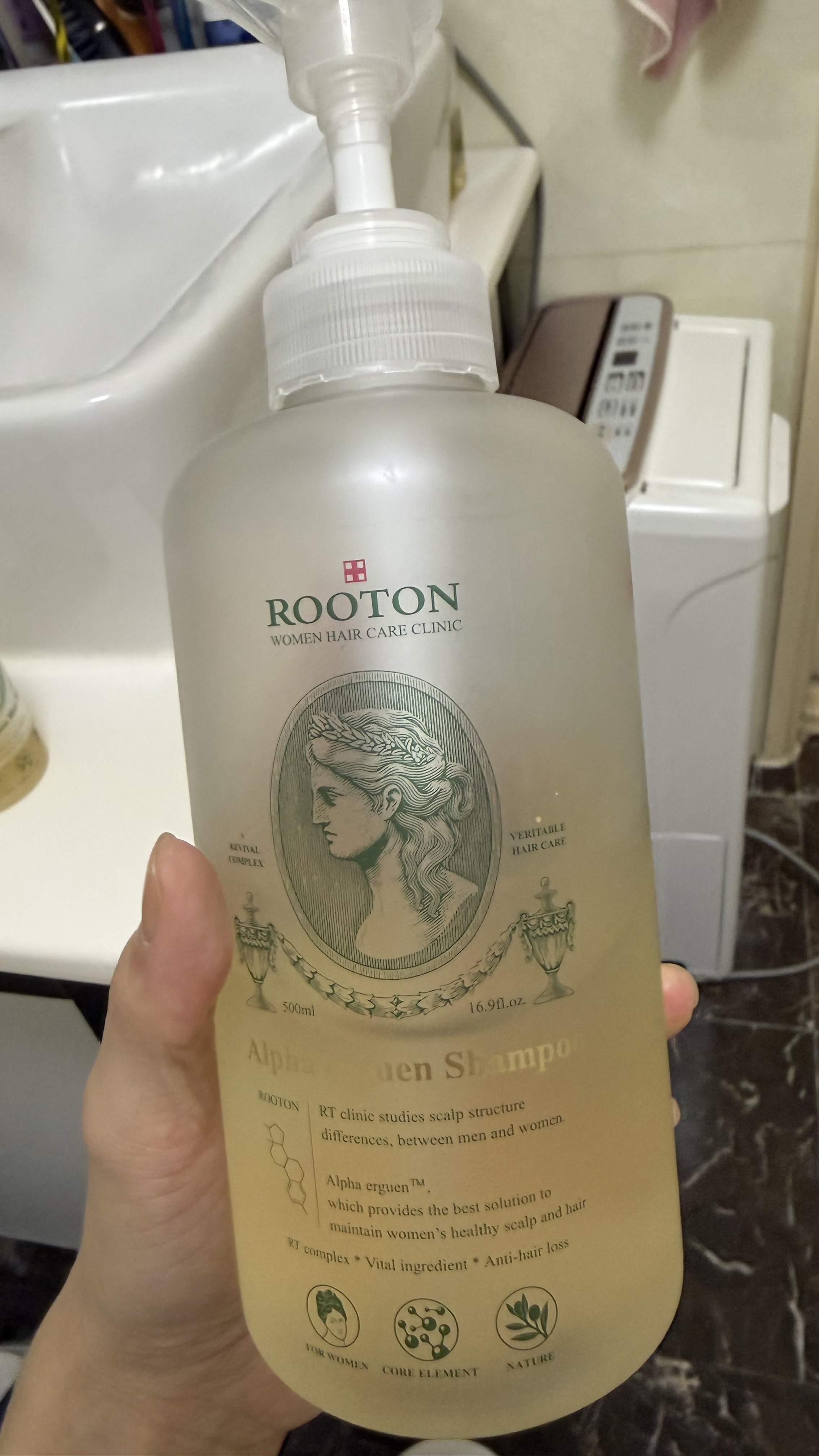 ROOTON アルファエルゲンシャンプー500ml | OLIVE YOUNG Global