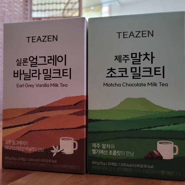 Teazen Matcha Choco Milk Tea 20T | OLIVE YOUNG Global