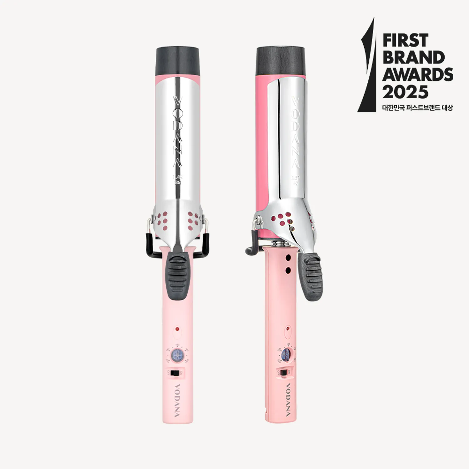 vodana Glam Wave Curling Iron FV 36mm (Pink) | OLIVE YOUNG Global